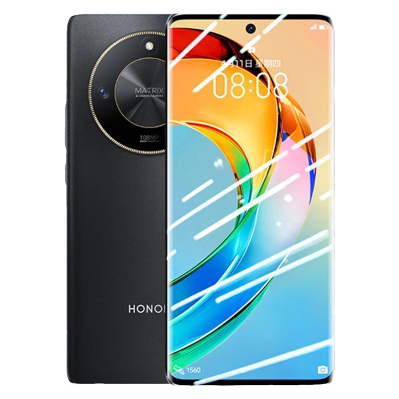 【二代黑钻玻璃】适用荣耀X50钢化膜x60Pro手机膜x50gt全屏覆盖X40曲面magic8Pro保护se水凝magic6新款90贴膜