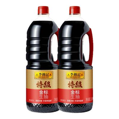 李锦记特级金标生抽1.54kg