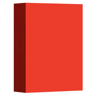 A4红纸中国红正方形折纸双面红宣纸剪纸专用纸刻画大红色中国红窗花A3全开中小学生手工课材料结婚春联纸福字