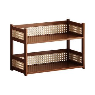 桌面书架置物架桌上家用收纳架卧室柜子学生书桌架子多层简易书柜