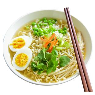 广东竹升面粗面非油炸方便面面饼整箱手工云吞面早餐速食汤炒面条