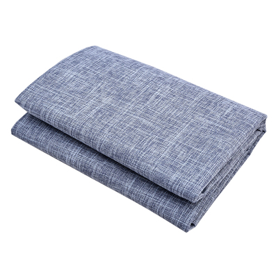 diy素色沙发套亚麻防尘老粗布