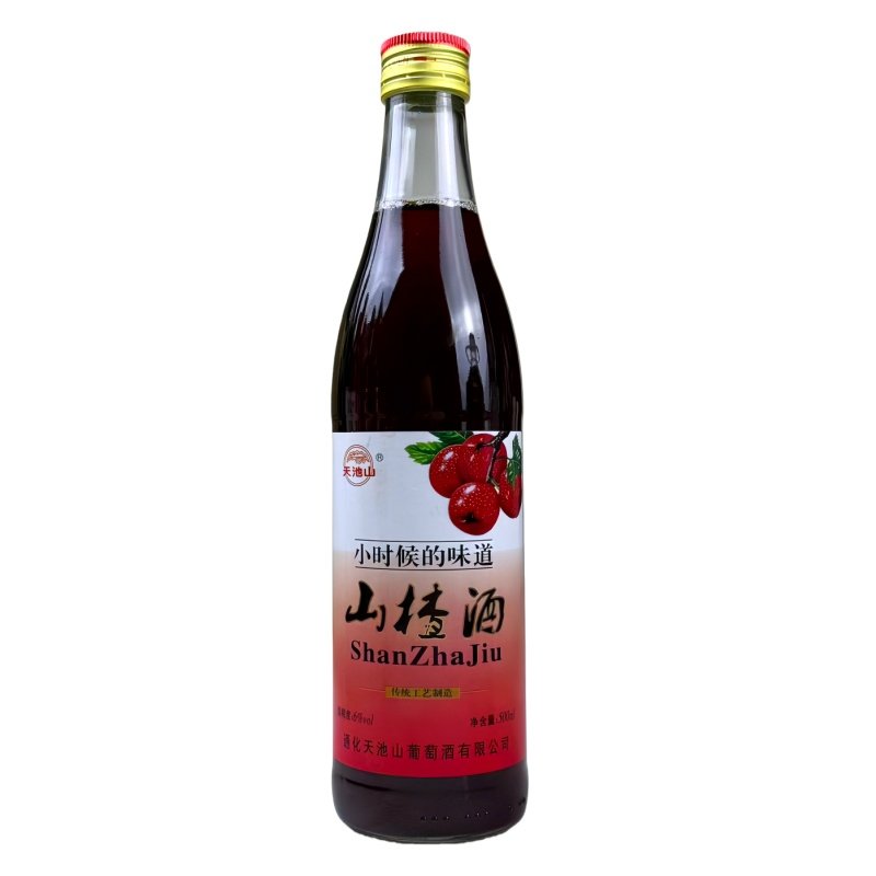 通化正宗发酵山楂酒6度甜型
