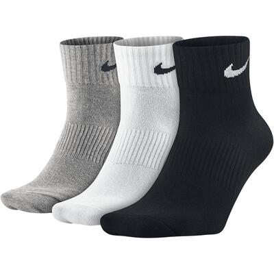 Nike耐克跑步透气运动袜子三双装