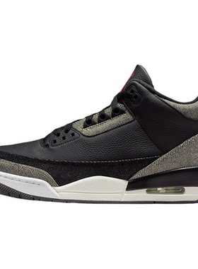 AirJordan3联名款复古篮球鞋