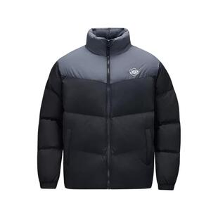 斯凯奇轻薄羽绒服男女同款立领运动服短款保暖运动外套加厚面包服