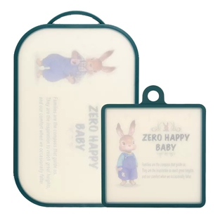 韩国进口菜板彼得兔菜板pe加厚抗菌防霉家用砧板婴儿辅食板切菜板