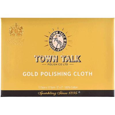TownTalk英国泰通擦金布专业擦银布黄金抛光去氧化污渍18K金首饰