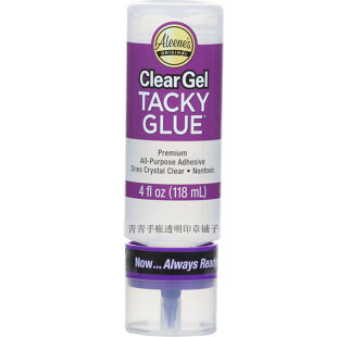 ALEENE'S 透明光感效果手工进口胶水 Clear Gel Tacky Glue