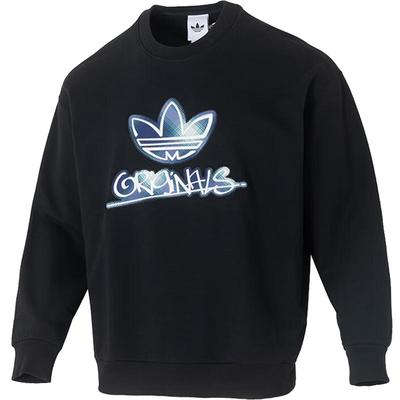 adidas阿迪达斯三叶草男子运动休闲卫衣套头衫KC0116