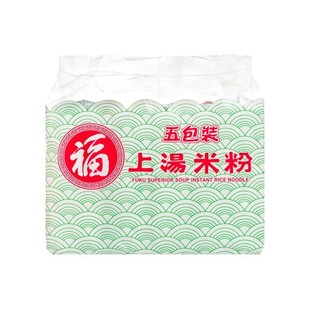 香港进口日清福字上汤米粉五包装 方便面即食面米线米粉 325g