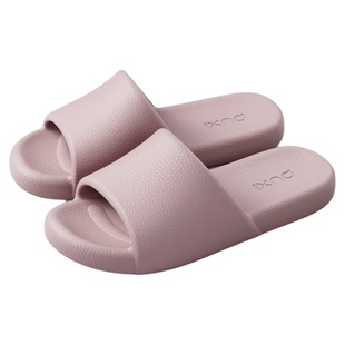 朴西夏季居家女士EVA皮纹凉拖室内洗澡防滑静音可外穿情侣拖鞋男