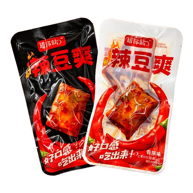 辣豆爽重庆特产香辣麻辣豆干
