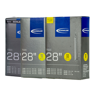 世文SCHWALBE 700C 23C 25C 28C 32C公路山地自行车内胎美嘴法嘴