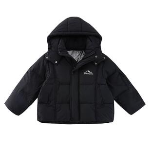 贝田童装儿童羽绒服2025新款冬季男童防寒服加厚保暖帅气大童外套