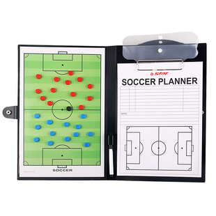 star世达足球战术板教练磁吸作战板便携训练板阵型推演示送记号笔