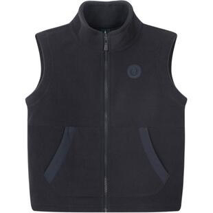 暇步士童装儿童摇粒绒马甲春秋新品男童休闲马甲宝宝保暖女童坎肩