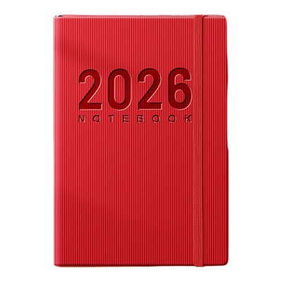2026年日程本计划本365天一日一页日记本记事本时间管理商务笔记本子新款日历打卡效率手册工作日志手帐定制