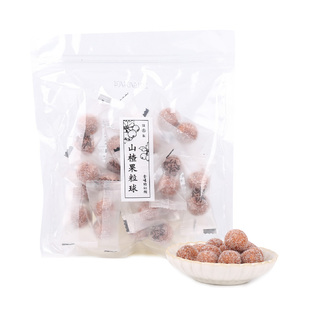 食味的初相陈皮山楂果粒球100gx3软糯山楂带有陈皮颗粒小包装零食