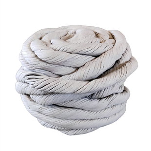 无尘石棉绳保温隔热耐高温扭绳法兰耐火密封石棉编织绳有尘防火绳