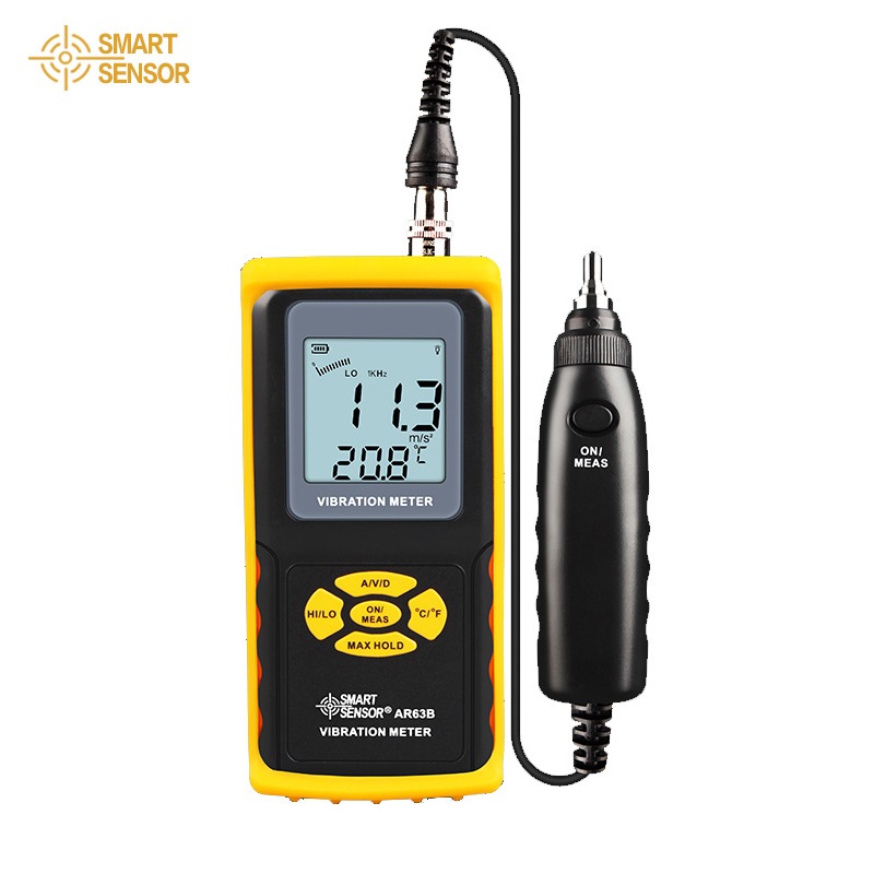 希玛手持式测振仪便携式高精度测震仪电机振动测试仪AR63A/AS63B