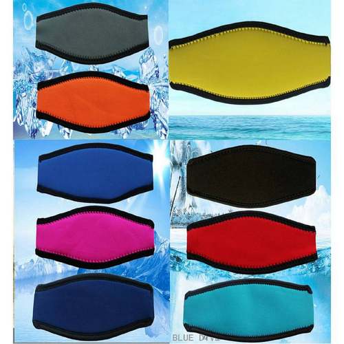 现货通用潜水罩绑带保护套带浮双带带层面镜潜面罩护发