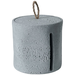 DecoTalk原创设计侘寂风砂岩洞石纸巾盒卷纸筒可侧拉卫生纸收纳盒