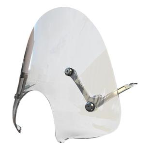 适用于24 25款新大洲本田 NS125LA挡风玻璃改装前风挡护胸挡雨板