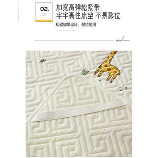 夏天纯棉床垫软垫薄款 可水洗床上铺垫家用1.8×2.0米防滑床褥子垫