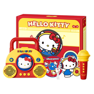 马克图布HelloKitty麦克风音箱儿童话筒唱歌新年生日礼物女情人节