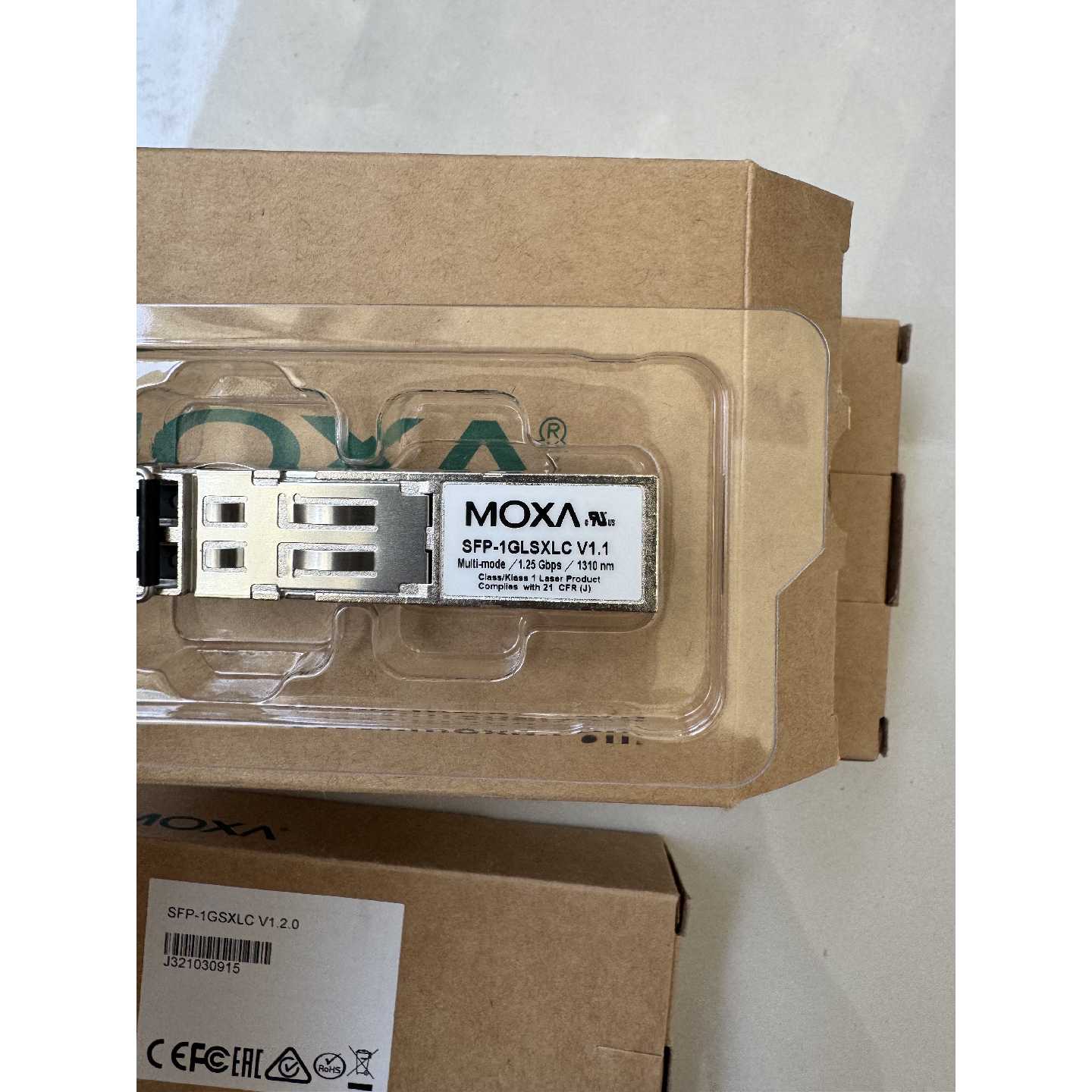 议价MOXA SFP-1GSXLC V1.2.0 千兆多模光模块