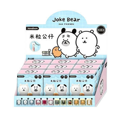 简动文创自嘲熊米粒公仔盲盒手办