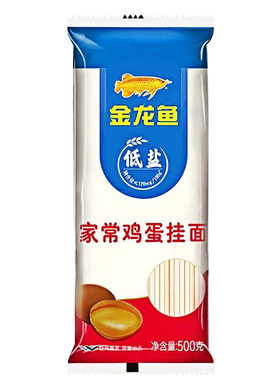金龙鱼家常系列家常鸡蛋挂面500g细面鸡蛋面早餐速食面条方便速食