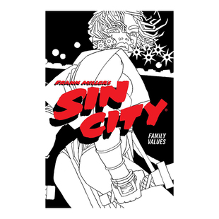 【预售】黑马漫画 罪恶之城卷5(豪华精装版) 弗兰克米勒 Frank Miller's Sin City Volume 5: Family Values 英文漫画书原版图书