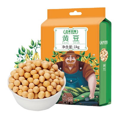 盖亚农场黄豆黄豆粉五谷杂粮