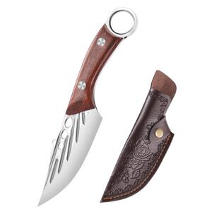 快本水果刀家用蒙古吃肉小刀高硬度手把肉专用刀切肉刀剔肉剔骨刀