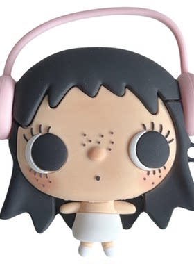美牧可爱粉耳机听音乐小玉适用airpodspro3保护套苹果airpods4耳机保护壳airpods3无线蓝牙通用1/2代全包硅胶