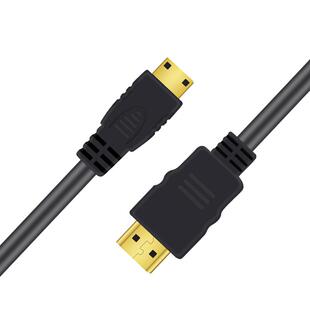 mini迷你hdmi转hdmi线小转大高清转换1.4单反平板显大转小笔记本电脑连接电视显示器小头转接PS4尼康佳能相机