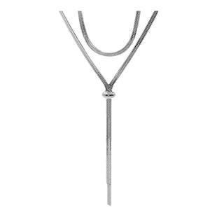 极昼GIZOU好一个乖乖女柯淳同款项链男女轻奢高级感毛衣链叠戴