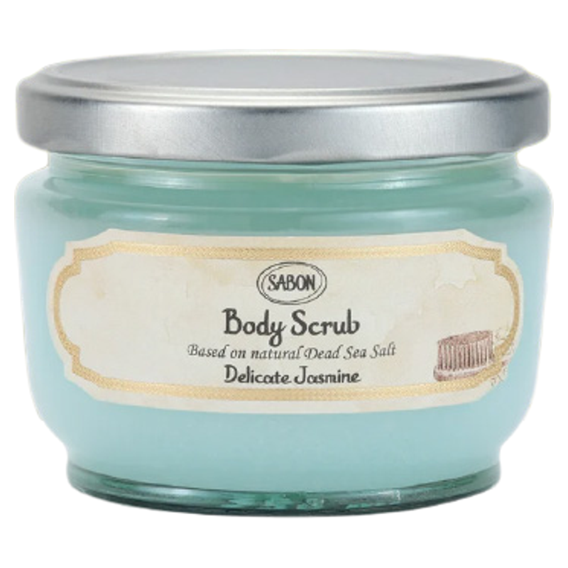 保税正品！sabon萨邦身体磨砂膏精油死海盐去角质翠绿玫瑰广藿香