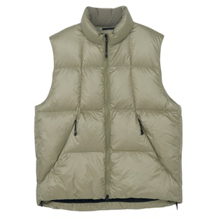 【秋冬】Goldwin PERTEX轻量保暖羽绒马甲厚鸭绒外套男女同款