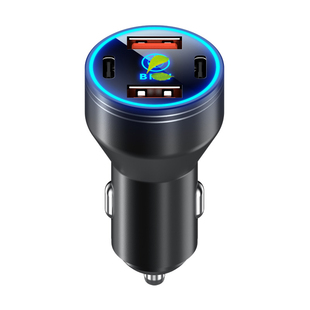 适用于宝马车载充电器x1x2X3X4X5系3系1系超级快充点烟器转换插头