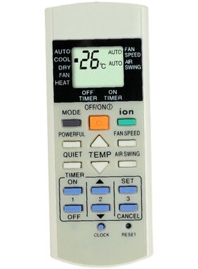 【广州发】适用松下空调遥控器A75C3299通A75C2600 2632 2656英文