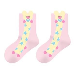 儿童袜子女童2025夏季薄款网眼纯棉童袜小女孩中筒袜男女宝宝棉袜