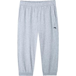 安踏七分裤男款2025夏季新款官方旗舰正品薄款快干短裤男士七分裤