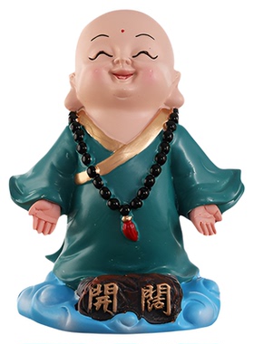 祥云小和尚民间中国风旅游纪念品