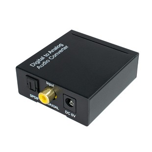 同轴音频转换器数字模拟音频线spdif转3.5适用海信小米电视音响箱