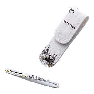 微之魅tweezerman眉夹眉毛夹黑头夹镊子假睫毛镊子修眉细胞夹原装