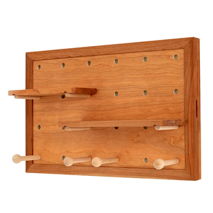 实木洞洞板电表箱装饰画配电箱电闸箱遮挡创意轻奢多功能置物架子