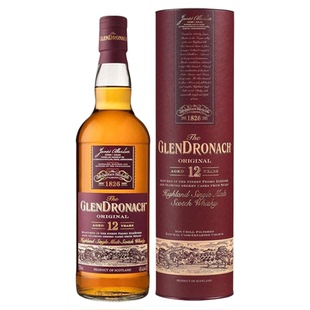 格兰多纳GLENDRONACH 12年雪莉桶原创单一麦芽威士忌 700ml行货